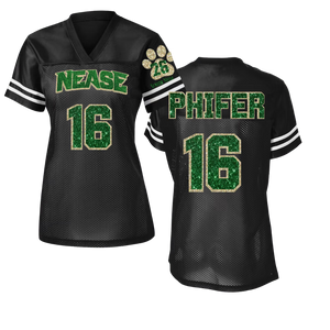 Senior Parent Football Jersey- Women's Fit, Traditional Mesh image 0