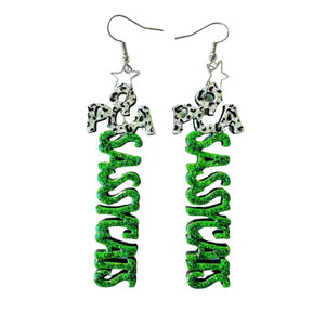 Cheetah Print Earrings image 0
