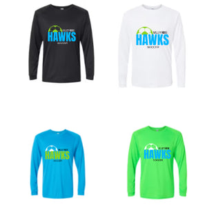 DriFit Long Sleeve- Logo Hawks Soccer image 1