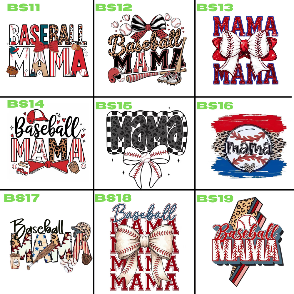 T-Shirts Baseball- Baseball Mama (BS11-BS19) image 0
