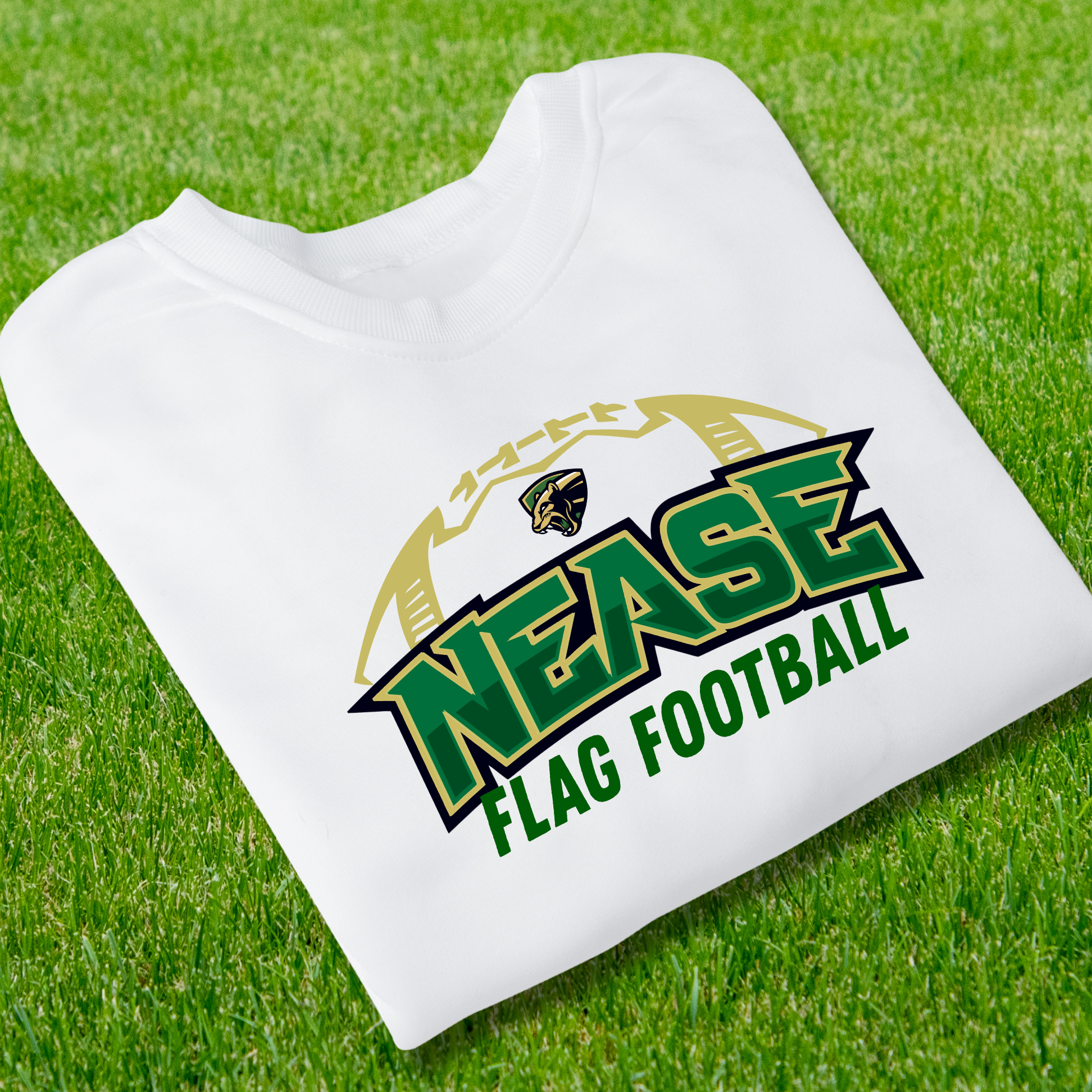 Nease Flag Football Logo Shirt