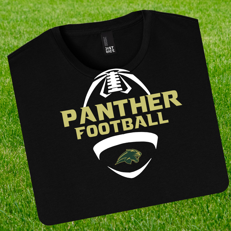 Panthers Football Elongated