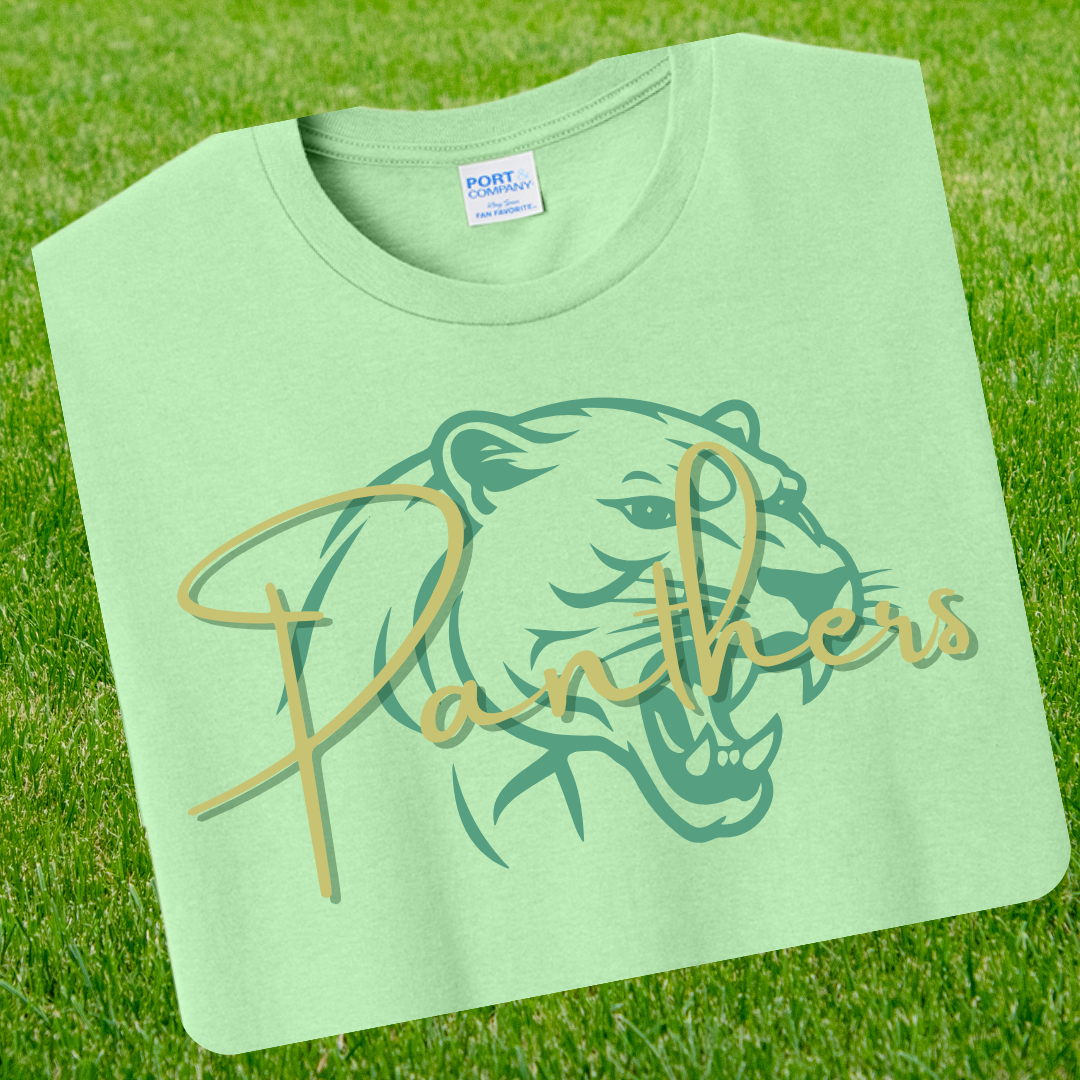 Panthers Tone Green Panther