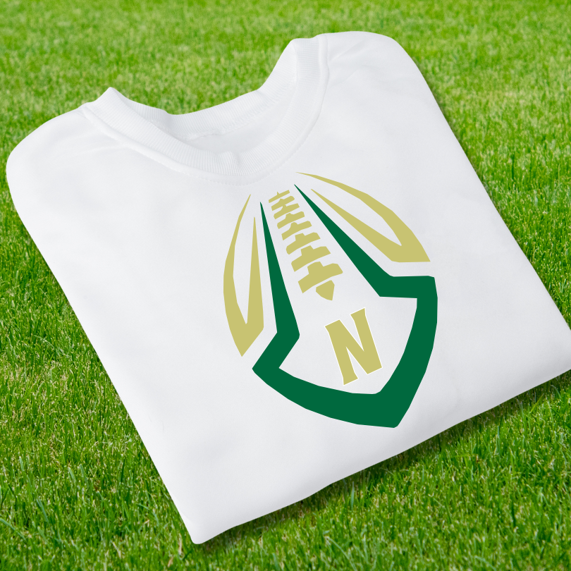 Football Two Color Linear