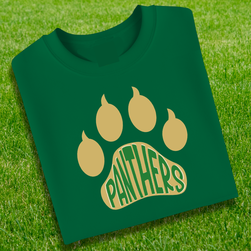 Panthers Paw Print
