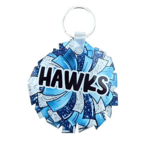 Customizable Tag- Pom Pom