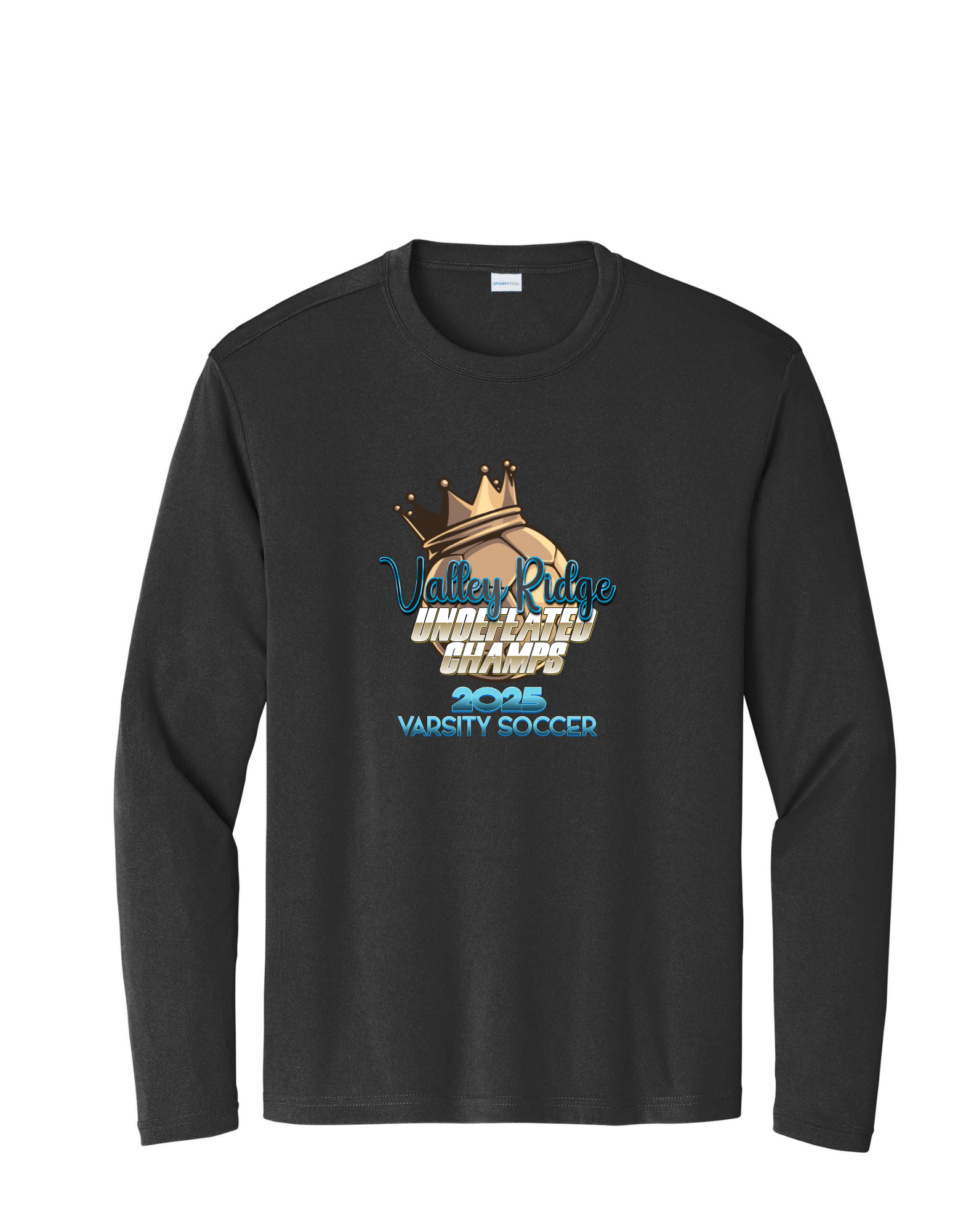 VRA Soccer Champs- Crown- Long Sleeve dryfit