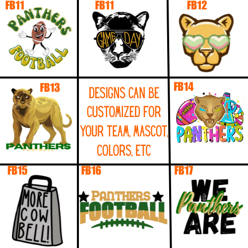 Football Designs- (FB11-FB17) image 0