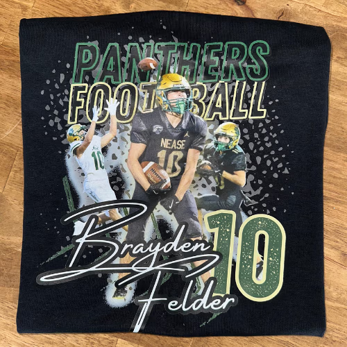 Football Designs- Player Customized (FB53-FB60) image 1