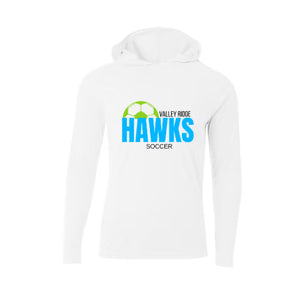 Hooded DriFit Long Sleeve- Simple Logo Hawks Soccer image 0