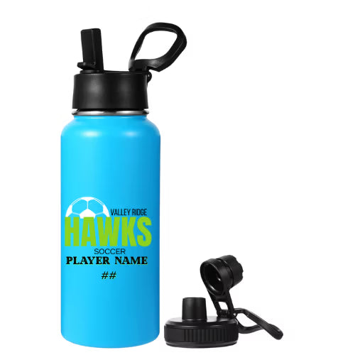 Water Bottle VRA Soccer Personalized image 0