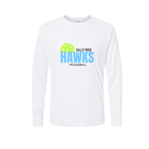 DriFit Long Sleeve- Simple Logo Hawks Pickleball image 0