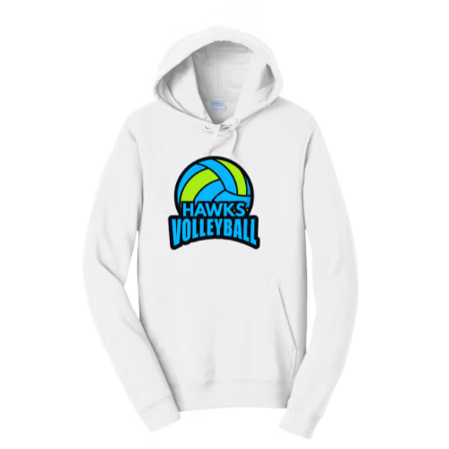 Hoodie- Bold Logo Hawks Volleyball image 0