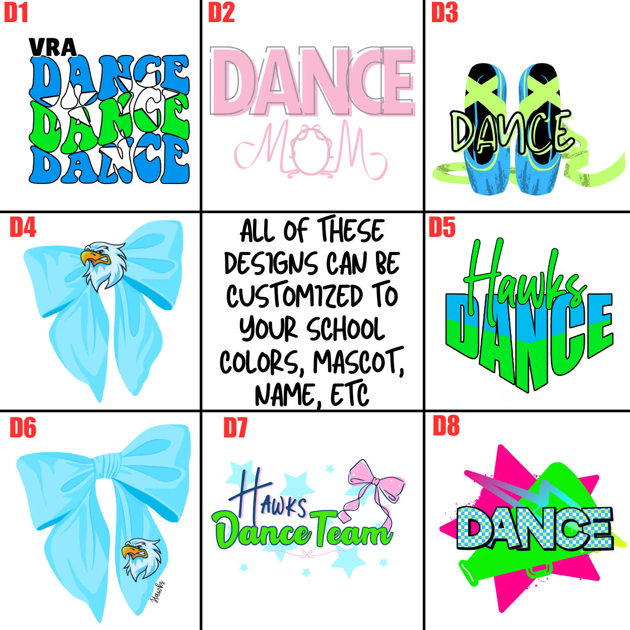 Hawks Dance Team (D1-D8) image 0