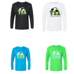 DriFit Long Sleeve- Logo VRA Soccer Script image 1