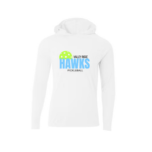 Hooded DriFit Long Sleeve- Simple Logo Hawks Pickleball image 0