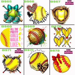 T-Shirts Softball (BS65-BS72) image 0