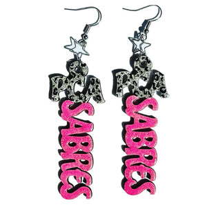 Cheetah Print Earrings image 1