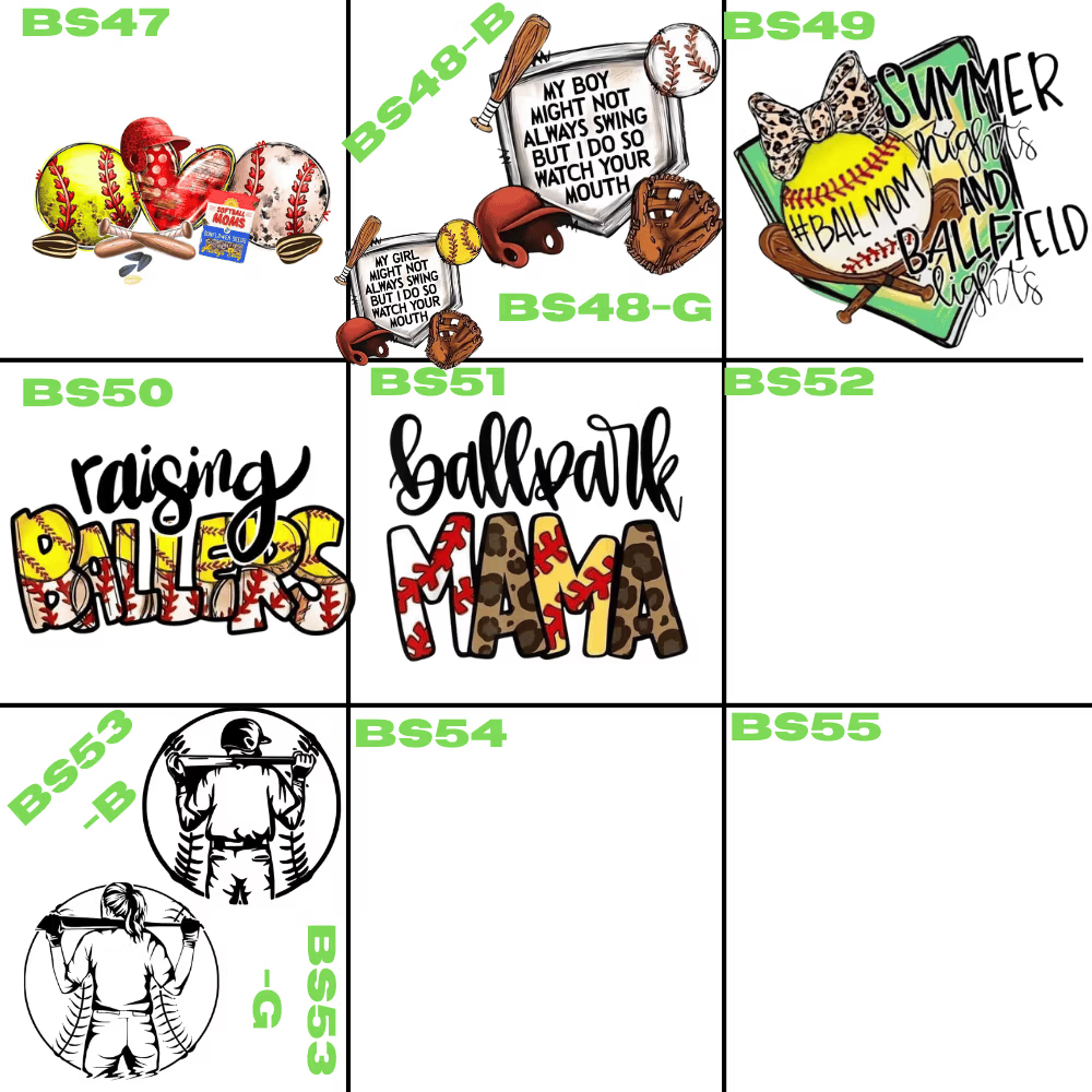 T-Shirts Baseball and Softball (BS47-BS55) image 0