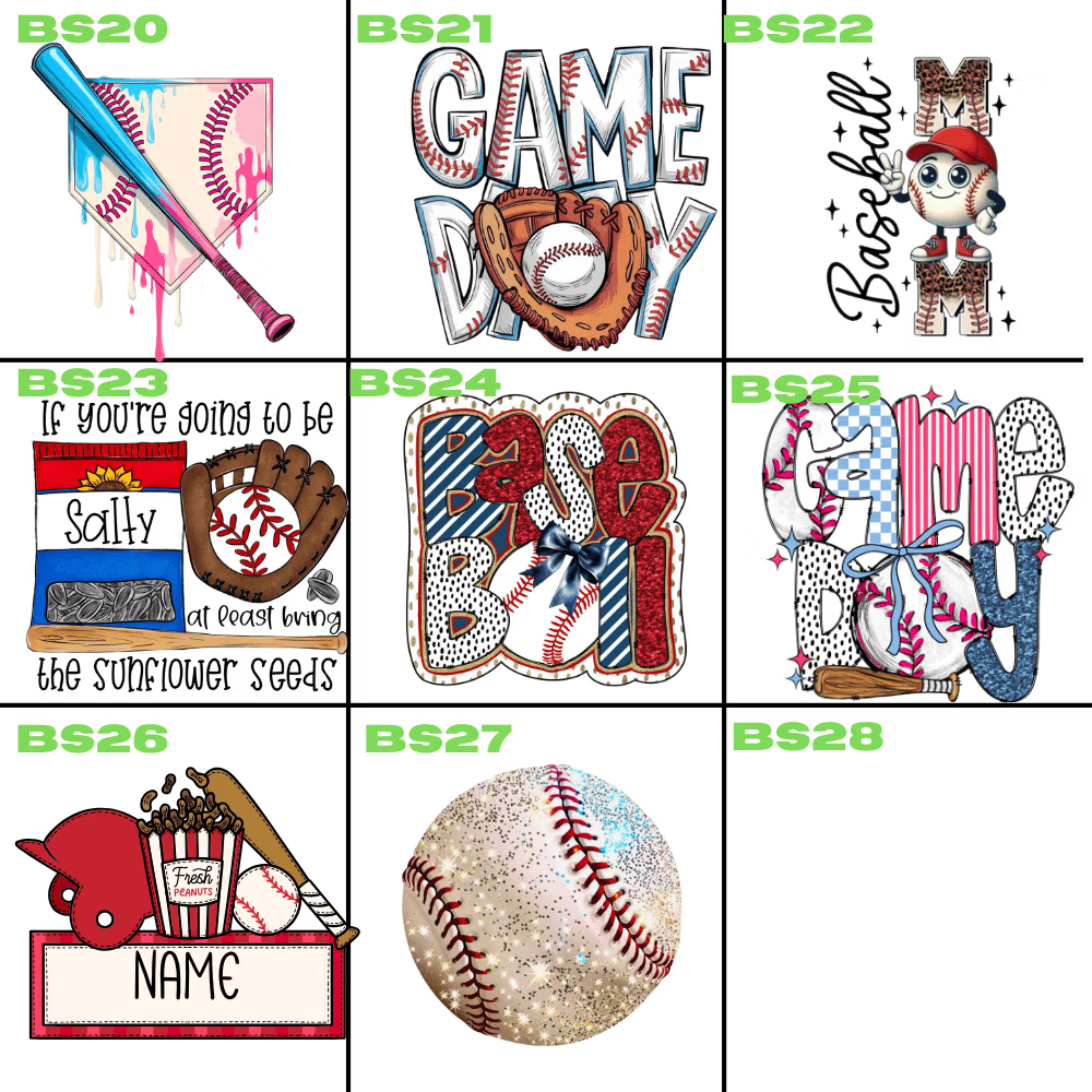 T-Shirts Baseball (BS20-BS28) image 0