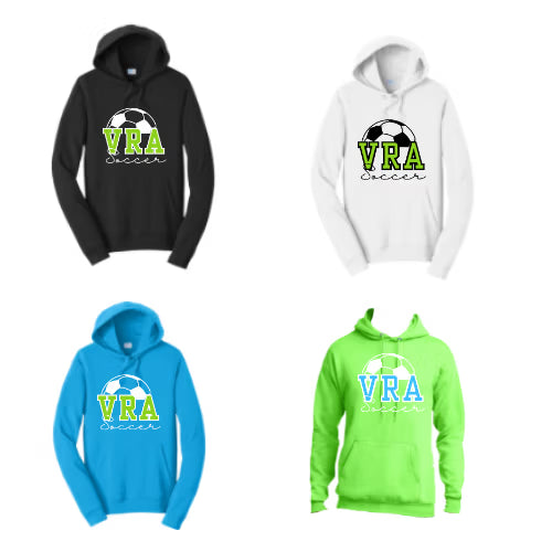 Hoodie- VRA Logo Soccer Script image 1