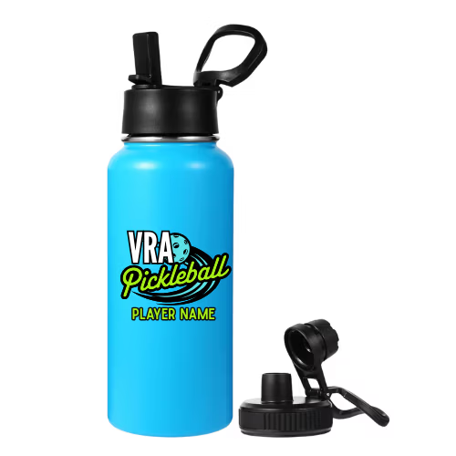 Water Bottle VRA Pickleball Personalized (Bold Logo) image 0