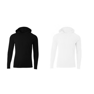 Hooded DriFit Long Sleeve- Simple Logo Hawks Pickleball image 1