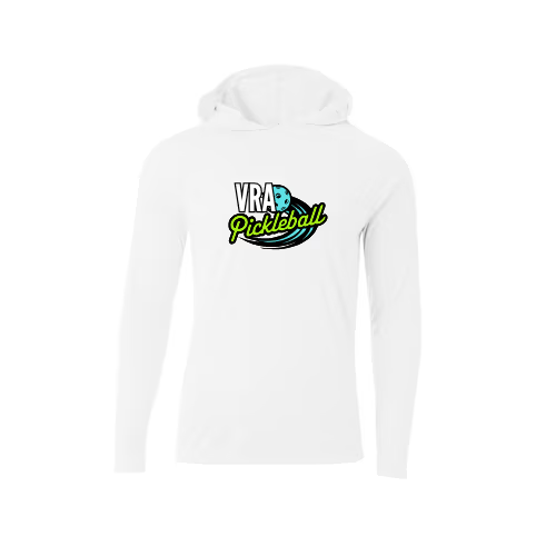 Hooded DriFit Long Sleeve- Bold Logo Hawks Pickleball image 0