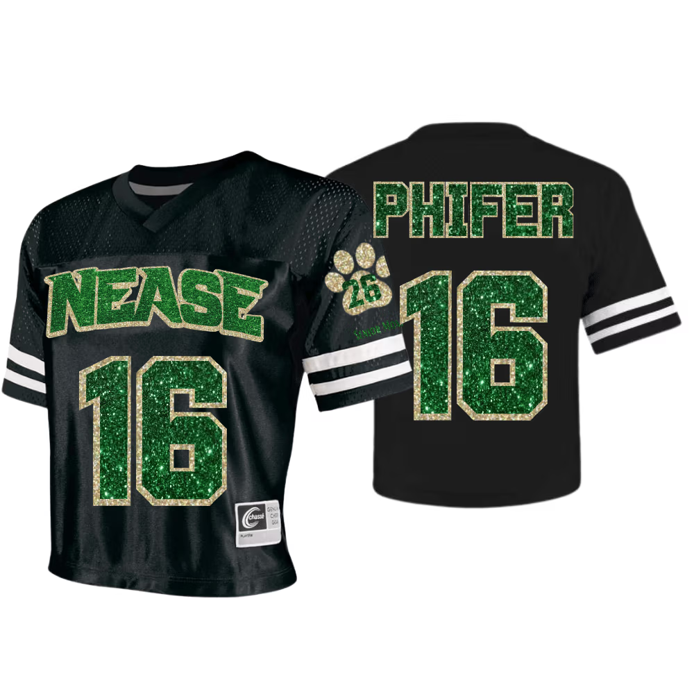 Senior Parent Football Jersey- Women's Fit, Shorter image 0