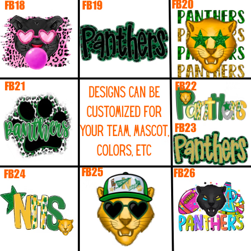 Football Designs- (FB18-FB26) image 0
