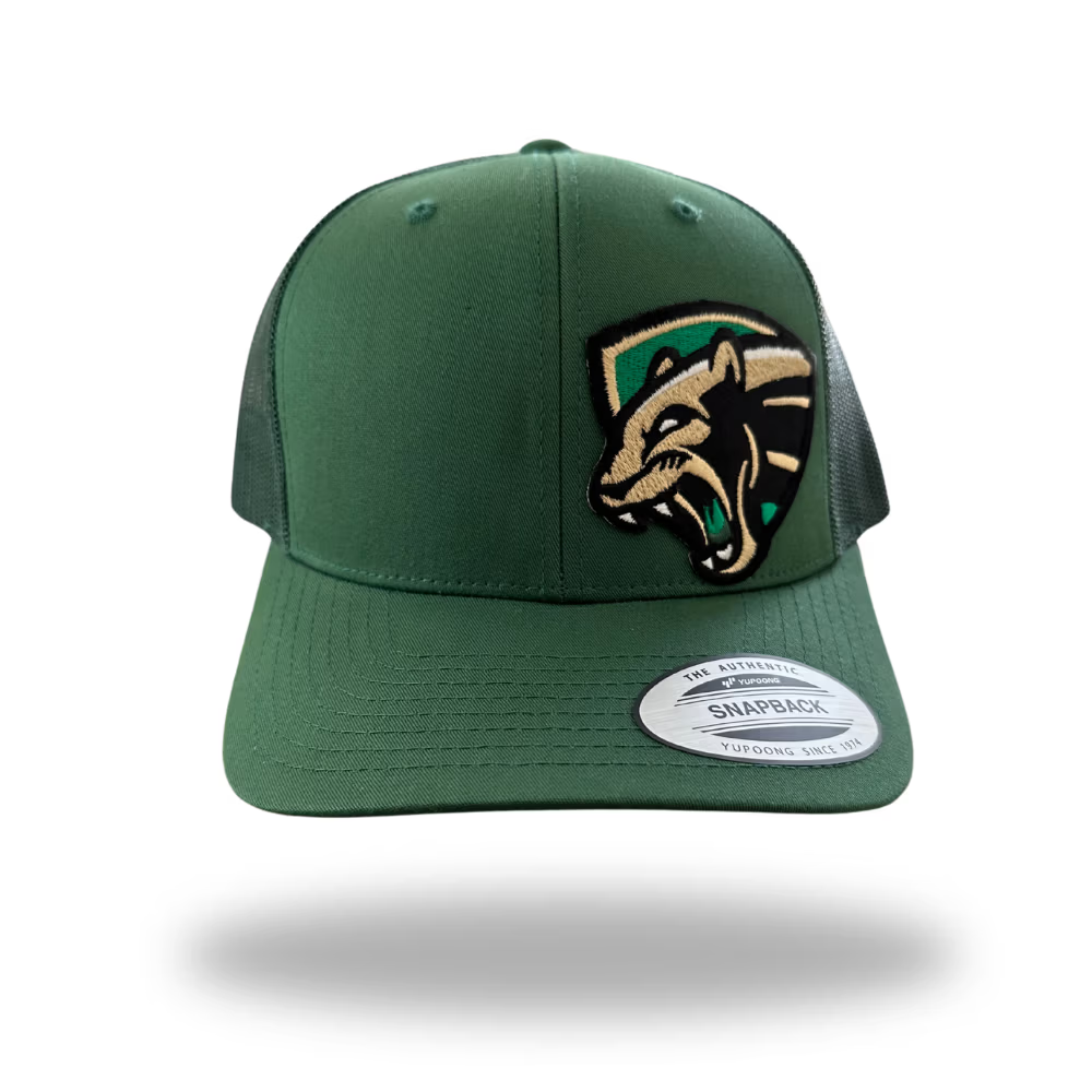 Hat with Embroidered Panther Logo image 1