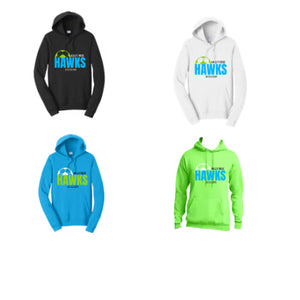 Hoodie- Bold Logo Hawks Soccer image 1