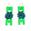 Pink Cheer Mom Earrings - Image 5